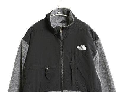 ノースフェイス デナリ ジャケット メンズ S / 古着 アウトドア フリース ナイロン フルジップ ジャンパー ブルゾン ハイネック ツートン