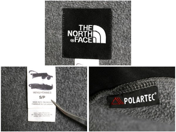 ノースフェイス デナリ ジャケット メンズ S / 古着 アウトドア フリース ナイロン フルジップ ジャンパー ブルゾン ハイネック ツートン