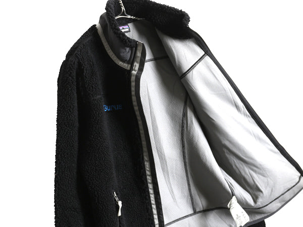 パタゴニア クラシック レトロX ジャケット レディース S / 古着 17年製 フルジップ アウトドア パイル フリース ジャンパー 企業 ブラック