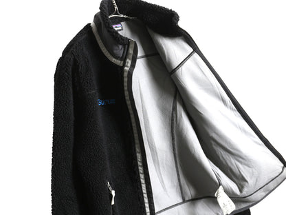 パタゴニア クラシック レトロX ジャケット レディース S / 古着 17年製 フルジップ アウトドア パイル フリース ジャンパー 企業 ブラック