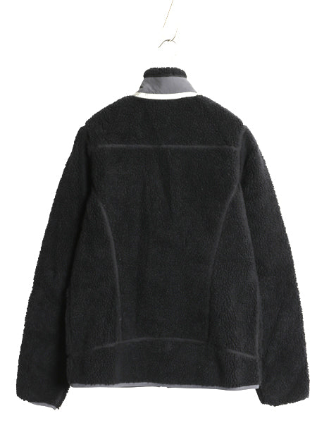 パタゴニア クラシック レトロX ジャケット レディース S / 古着 17年製 フルジップ アウトドア パイル フリース ジャンパー 企業 ブラック