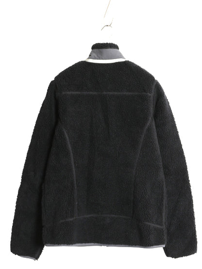 パタゴニア クラシック レトロX ジャケット レディース S / 古着 17年製 フルジップ アウトドア パイル フリース ジャンパー 企業 ブラック