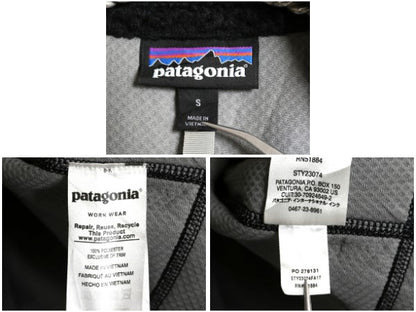 パタゴニア クラシック レトロX ジャケット レディース S / 古着 17年製 フルジップ アウトドア パイル フリース ジャンパー 企業 ブラック