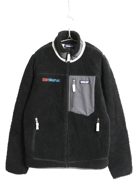 パタゴニア クラシック レトロX ジャケット レディース S / 古着 17年製 フルジップ アウトドア パイル フリース ジャンパー 企業 ブラック