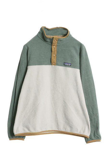 US企画 パタゴニア マイクロD スナップT レディース L / 22年製 アウトドア フリース プルオーバー ジャケット ブルゾン ロンT ハイネック