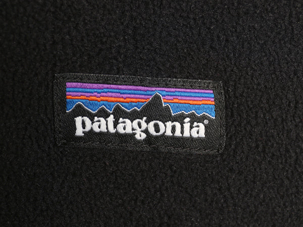 パタゴニア シンチラ マイクロD ハーフジップ フリース プルオーバー メンズ XL / 13年製 ロンT 長袖 Tシャツ ハイネック 大きいサイズ 黒