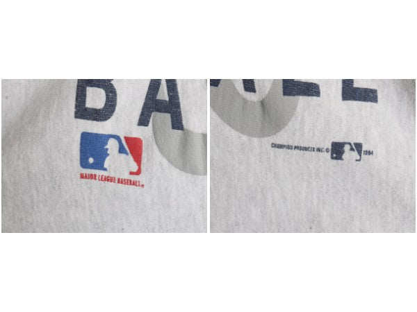 90s USA製 チャンピオン リバースウィーブ ブレーブス プリント スウェット メンズ XL オールド MLB オフィシャル 野球 トレーナー 裏起毛