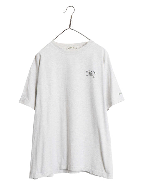 00s オービス フィッシュ イラスト プリント Tシャツ メンズ L 程/ オールド アウトドア アート グラフィック フィッシング ヘビーウェイト