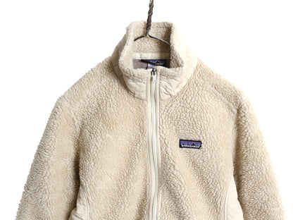パタゴニア クラシック レトロX ジャケット レディース S 11年製 パイル フリース ボア フルジップ ハイネック 廃盤 ナチュラル アウトドア