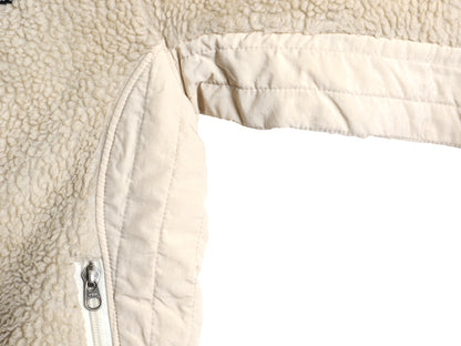 パタゴニア クラシック レトロX ジャケット レディース S 11年製 パイル フリース ボア フルジップ ハイネック 廃盤 ナチュラル アウトドア