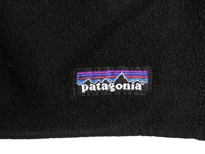 パタゴニア シンチラ フリース ベスト メンズ XL / 09年製 重ね着 フルジップ 前開き アウトドア ハイネック ブラック 企業 大きいサイズ