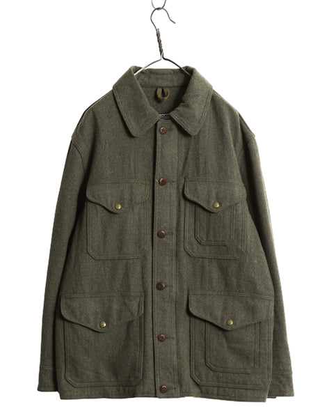 00s ★ ポロ ラルフローレン ウール ロガー ジャケット メンズ L / シングル マッキーノ クルーザー タイプ ハンティング ワーク オリーブ