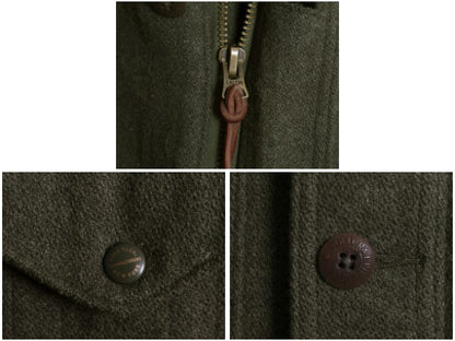 00s ★ ポロ ラルフローレン ウール ロガー ジャケット メンズ L / シングル マッキーノ クルーザー タイプ ハンティング ワーク オリーブ