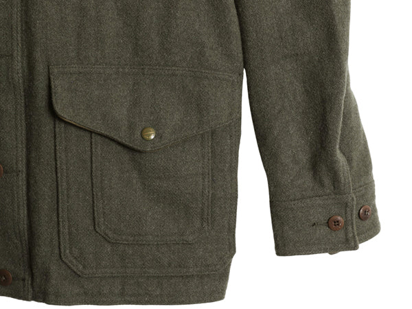 00s ★ ポロ ラルフローレン ウール ロガー ジャケット メンズ L / シングル マッキーノ クルーザー タイプ ハンティング ワーク オリーブ