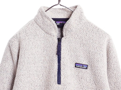 パタゴニア ウーリエステル フリース ジャケット レディース XL / 古着 18年製 ハーフジップ ジャンパー プルオーバー ウール 大きいサイズ