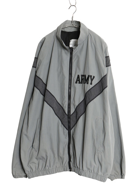 90s 米軍実物 US ARMY ナイロン トレーニング ジャケット X-LARGE LONG / 99年製 オールド ミリタリー IPFU 軍物 大きいサイズ ジャンパー