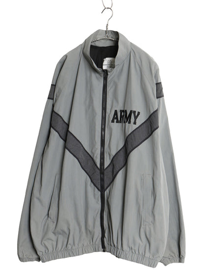 90s 米軍実物 US ARMY ナイロン トレーニング ジャケット X-LARGE LONG / 99年製 オールド ミリタリー IPFU 軍物 大きいサイズ ジャンパー