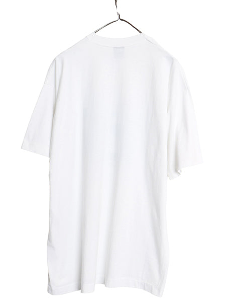 90s USA製 The Big Duck アート イラスト プリント 半袖 Tシャツ メンズ XXL オールド シングルステッチ アヒル アニマル 大きいサイズ 白
