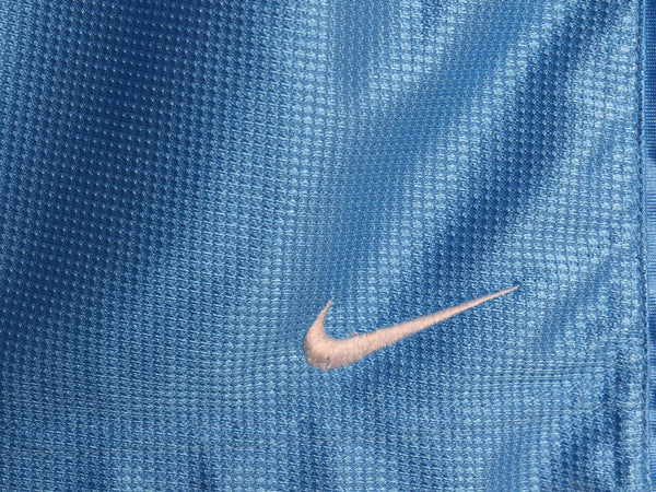 00s ナイキ バスケットボール ショーツ メンズ M / オールド トラック ジャージ バスパン ショートパンツ トレーニング ジム スウッシュ 青