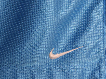 00s ナイキ バスケットボール ショーツ メンズ M / オールド トラック ジャージ バスパン ショートパンツ トレーニング ジム スウッシュ 青