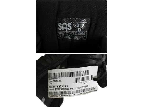デッドストック USA製 米軍実物 SAS Mission 1 Stability トレーニング シューズ 8.5 D メンズ 26cm / ミリタリー スニーカー ビブラム 黒