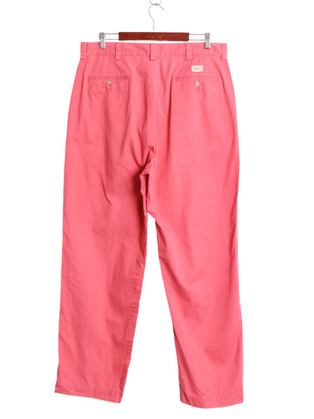 90s ポロ ラルフローレン チノ パンツ メンズ 36 32 / オールド PHILIP PANT コットン スラックス ノータック ストレート アーミー タイプ