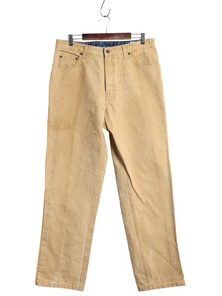00s USA製 オービス ダック ハンティング パンツ メンズ 34 32 古着 オールド ノータック ストレート ヘビーウェイト コットン アウトドア