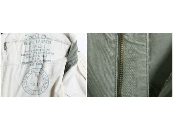 00s ポロ ラルフローレン カーゴ ショーツ メンズ 32 / オールド ヴィンテージ 加工 ショートパンツ ミリタリー タイプ M-51 M-65 セージ