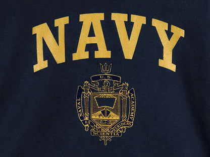 00s チャンピオン リバースウィーブ US NAVY プリント スウェット フード パーカー メンズ S / オールド トレーナー プルオーバー 軍物 USN