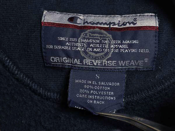 00s チャンピオン リバースウィーブ US NAVY プリント スウェット フード パーカー メンズ S / オールド トレーナー プルオーバー 軍物 USN