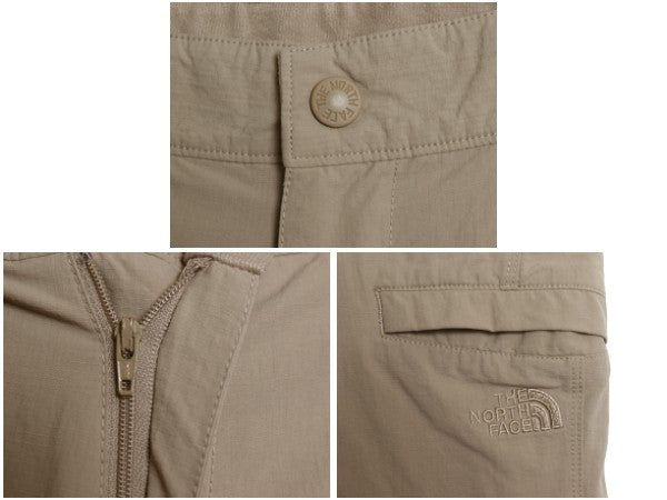 ノースフェイス ナイロン パンツ メンズ 30 古着 アウトドア ストレッチ ストレート カーゴ パッカブル トレイル ワンポイント ボトムス