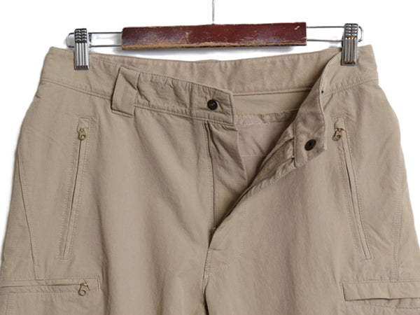 ノースフェイス ナイロン パンツ メンズ 30 古着 アウトドア ストレッチ ストレート カーゴ パッカブル トレイル ワンポイント ボトムス
