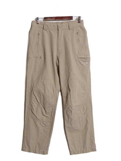 ノースフェイス ナイロン パンツ メンズ 30 古着 アウトドア ストレッチ ストレート カーゴ パッカブル トレイル ワンポイント ボトムス