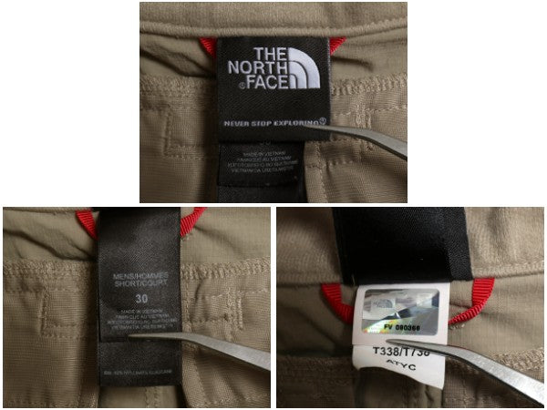 ノースフェイス ナイロン パンツ メンズ 30 古着 アウトドア ストレッチ ストレート カーゴ パッカブル トレイル ワンポイント ボトムス