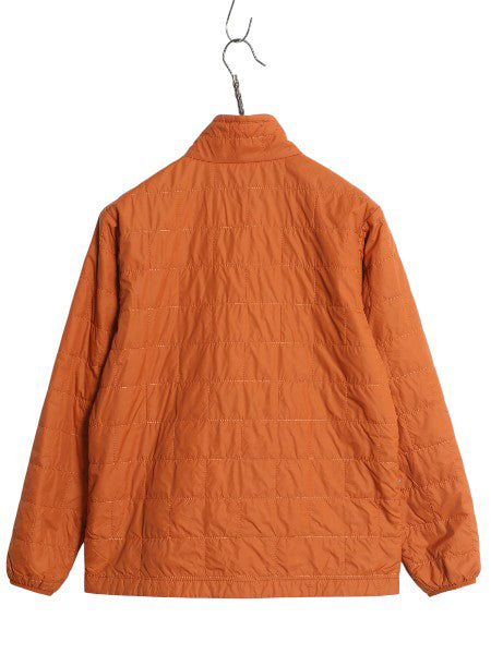 パタゴニア ナノ パフ ブリック キルト ジャケット キッズ XL メンズ S 程 古着 22年製 中綿 ナイロン キルティング フルジップ パッカブル