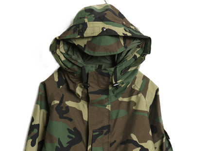 デッドストック 00s 米軍実物 US ARMY ECWCS ゴアテックス ジャケット SMALL REGULAR / 05年製 1st GEN ウッドランドカモ 迷彩 ミリタリー