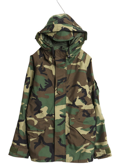 デッドストック 00s 米軍実物 US ARMY ECWCS ゴアテックス ジャケット SMALL REGULAR / 05年製 1st GEN ウッドランドカモ 迷彩 ミリタリー
