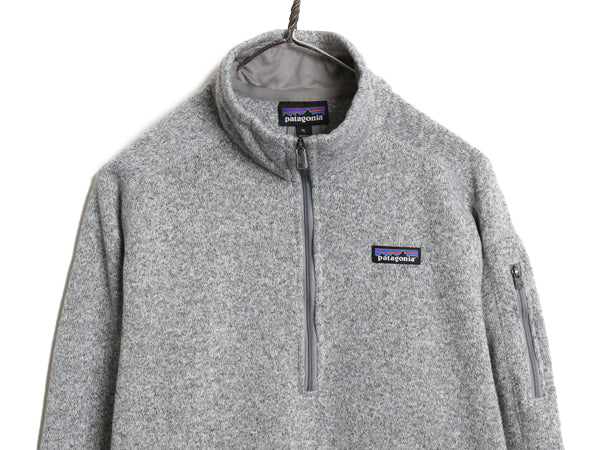 パタゴニア ベターセーター ハーフジップ レディース XL / 19年製 フリース セーター アウトドア 裏起毛 プルオーバー 大きいサイズ グレー