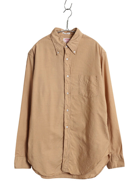 60s 70s ★ マクレガー 3点留め ボタンダウン シャツ メンズ M L / ヴィンテージ BD 6ボタン 100% コットン ポケット付き アイビー スリム