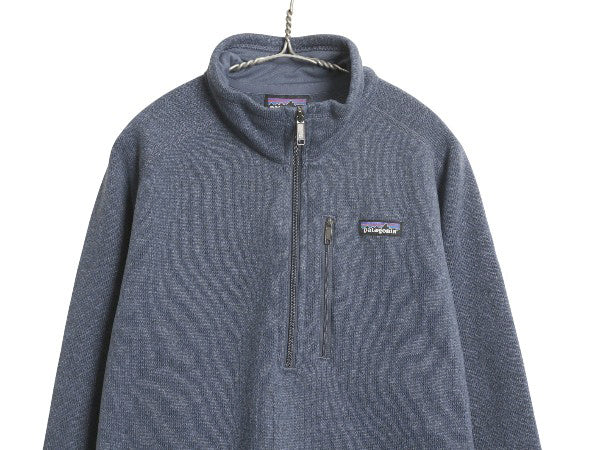 パタゴニア ベターセーター ハーフジップ メンズ L / 古着 18年製 アウトドア フリース セーター 裏起毛 プルオーバー ジャケット ブルゾン
