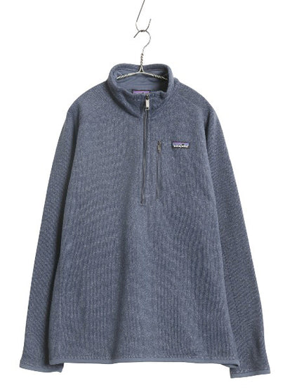 パタゴニア ベターセーター ハーフジップ メンズ L / 古着 18年製 アウトドア フリース セーター 裏起毛 プルオーバー ジャケット ブルゾン