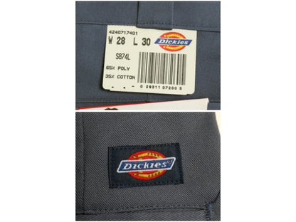 デッドストック 90s USA製 ディッキーズ 874 チノ ワーク パンツ メンズ 28 30 / 新品 未使用 オールド スラックス チノパン ストレート 灰