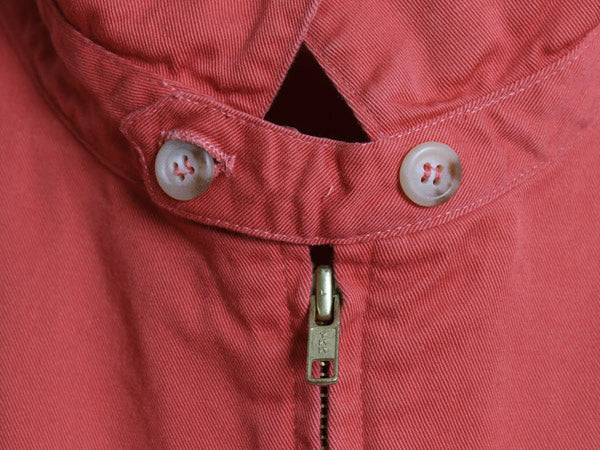 90s USA製 ポロ ラルフローレン スイングトップ ジャケット メンズ XL オールド コットン ブルゾン ワンポイント ポニー 大きいサイズ 赤