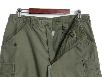 70s ★ US ARMY 米軍実物 M-65 フィールド パンツ MEDIUM SHORT 雰囲気系 78年製 ヴィンテージ カーゴ ミリタリー アーミー 軍物 オリーブ