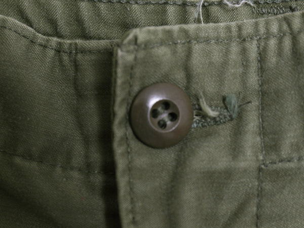 70s ★ US ARMY 米軍実物 M-65 フィールド パンツ MEDIUM SHORT 雰囲気系 78年製 ヴィンテージ カーゴ ミリタリー アーミー 軍物 オリーブ