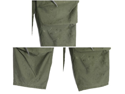70s ★ US ARMY 米軍実物 M-65 フィールド パンツ MEDIUM SHORT 雰囲気系 78年製 ヴィンテージ カーゴ ミリタリー アーミー 軍物 オリーブ