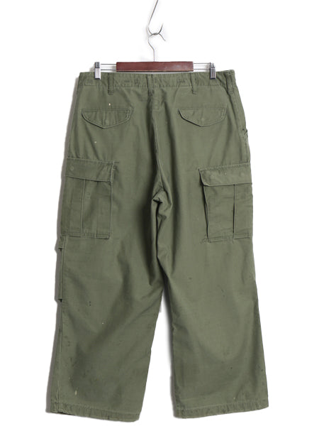 70s ★ US ARMY 米軍実物 M-65 フィールド パンツ MEDIUM SHORT 雰囲気系 78年製 ヴィンテージ カーゴ ミリタリー アーミー 軍物 オリーブ