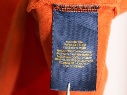 ポロ ラルフローレン 長袖 Tシャツ キッズ XL メンズ S 程 ロンT ロングスリーブ コットン ワンポイント ポニー カットソー インナー 無地