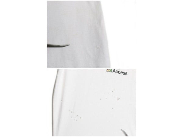 00s ★ マイクロソフト Office ロゴ イラスト プリント Tシャツ メンズ XL / 古着 オールド 企業物 当時物 グラフィック コンピューター 白