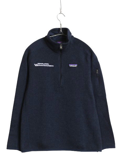 パタゴニア ベターセーター ハーフジップ レディース S 19年製 裏起毛 フリース セーター プルオーバー ジャケット ブルゾン カレッジ 刺繍
